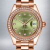 Rolex Datejust Ladies m279135rbr-0014 28mm Watch Diamond Bezel