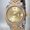 Rolex Datejust 28mm m279383rbr-0021 Ladies Diamond Bezel Jubilee Bracelet