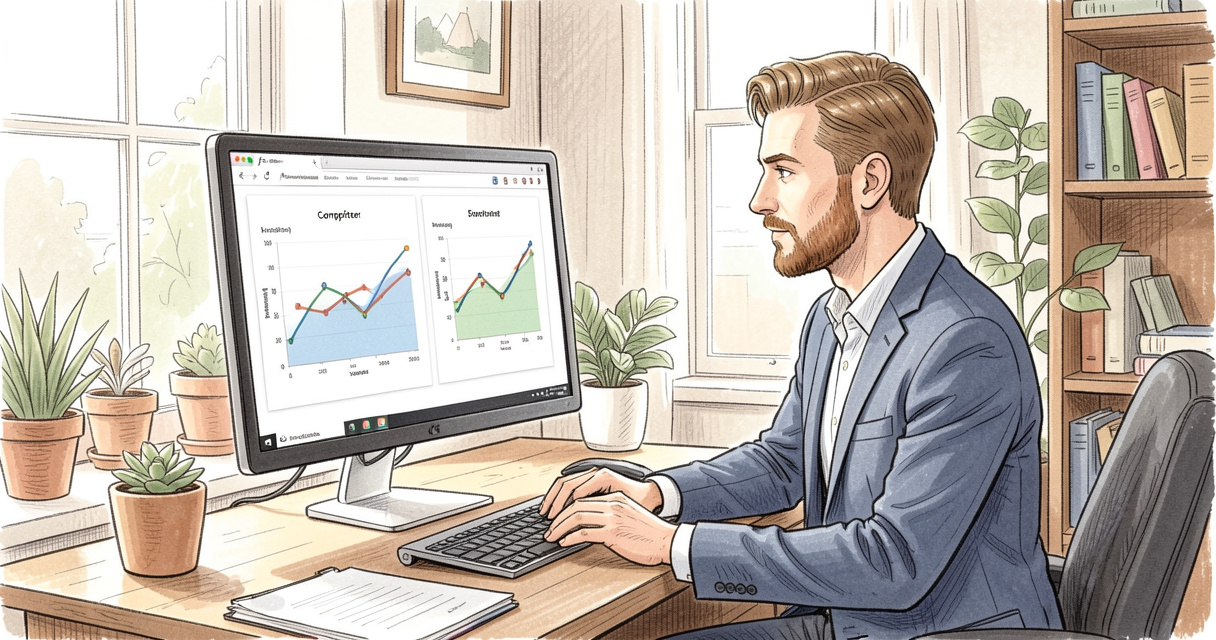 Comparatif Wincher avec alternatives de suivi de positions SEO sur un écran