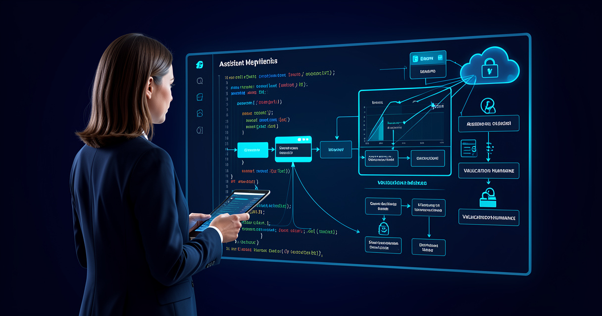 Workflow IA avec n8n, assistant de code et validation humaine sécurisée.