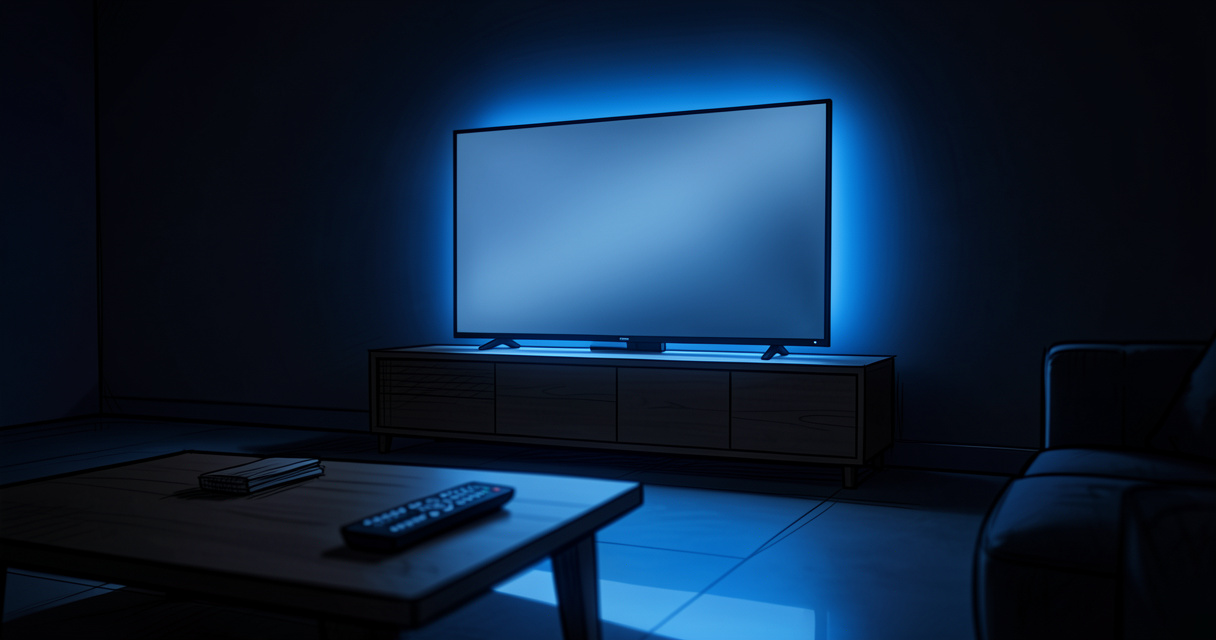 Streaming Xalaflix affiché sur un téléviseur connecté dans un salon